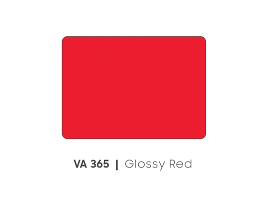 VA - 365 - GLOSSY RED - GLOSSY  - 8FT X 4FT / 10FT X 4FT / 12FT X 4FT - 3MM- VIVA - ACP