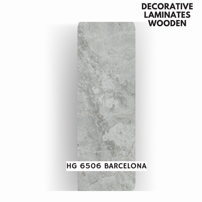 HG- 6506 BARCELONA  / HIGH GLOSS   / DECORATIVE LAMINATE / THINK LUXURY  - 1MM - 8FT x 4FT