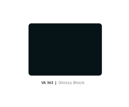 VA - 363 - GLOSSY BLACK - GLOSSY  - 8FT X 4FT / 10FT X 4FT / 12FT X 4FT - 3MM- VIVA - ACP