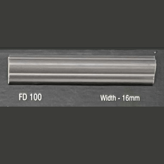 FW 100- 16MM WIDTH - DARK GREY- FLOURISH INTERIOR MOULDING