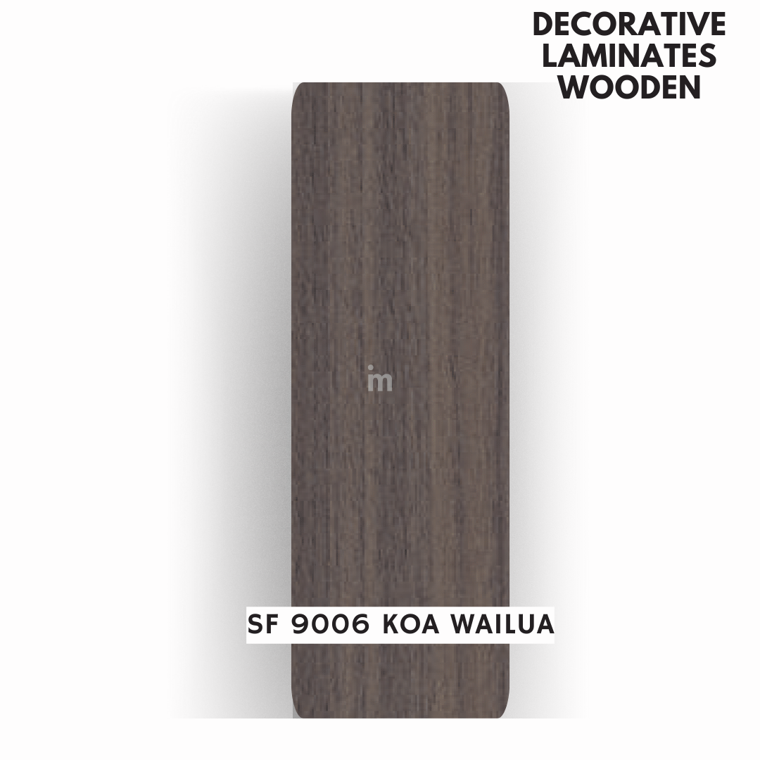 SF - 9006 KOA WAILUA / SUDE FINISH / DECORATIVE LAMINATE / THINK LUXURY  - 1MM - 8FT x 4FT