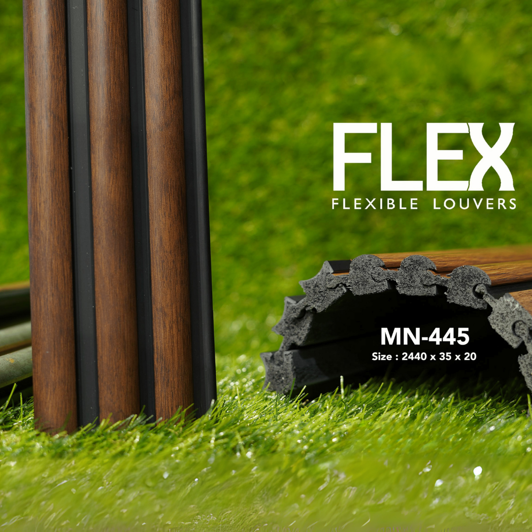 MN-445 / FLEX FLEXIBLE LOUVERS / MYSTIC / 2440MM x 35MM x 20MM