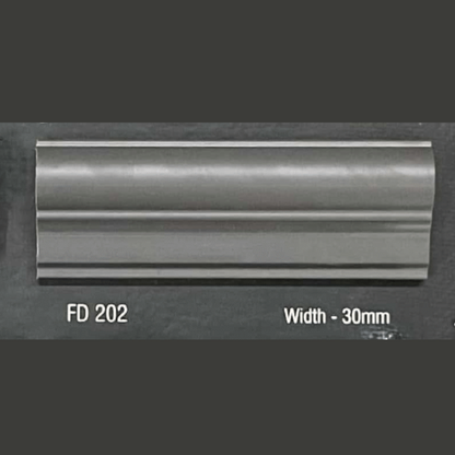 FW 202- 30MM WIDTH - DARK GREY- FLOURISH INTERIOR MOULDING