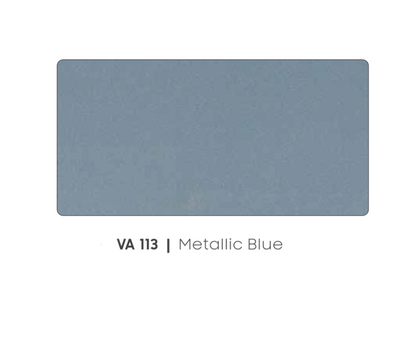 VA - 113 - METALLIC BLUE - METALLIC & SOLID COLOURS - 8FT X 4FT / 10FT X 4FT / 12FT X 4FT - 3MM- VIVA - ACP