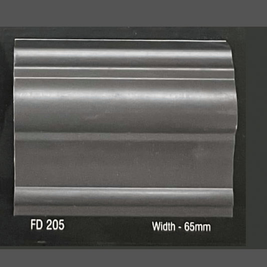 FW 205- 65MM WIDTH - DARK GREY- FLOURISH INTERIOR MOULDING