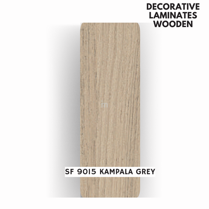 SF - 9015  KAMPALA GREY / SUDE FINISH / DECORATIVE LAMINATE / THINK LUXURY  - 1MM - 8FT x 4FT