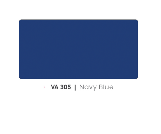 VA - 305 - NAVY BLUE - METALLIC & SOLID COLOURS - 8FT X 4FT / 10FT X 4FT / 12FT X 4FT - 3MM- VIVA - ACP