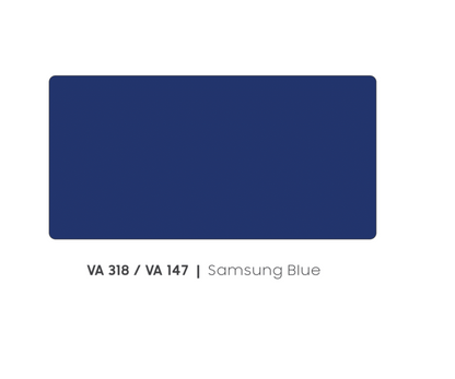 VA - 318 / VA - 147 - SAMSUNG BLUE - METALLIC & SOLID COLOURS - 8FT X 4FT / 10FT X 4FT / 12FT X 4FT - 3MM- VIVA - ACP