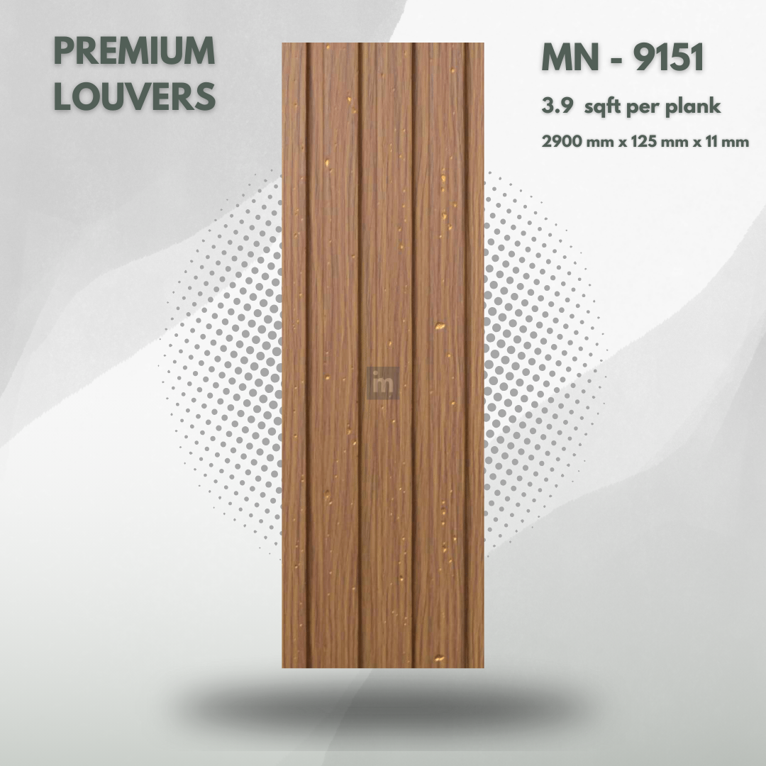 MN-9151 / PRIVE PREMIUM LOUVERS / LOUVERS / 9.5 FT x  5 INCH x 11MM