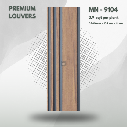 MN-9104 / PRIVE PREMIUM LOUVERS / LOUVERS / 9.5 FT x  5 INCH x 11MM