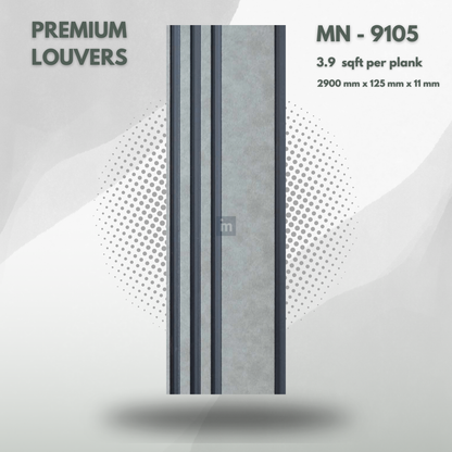 MN-9105 / PRIVE PREMIUM LOUVERS / LOUVERS / 9.5 FT x  5 INCH x 11MM