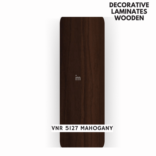 VNR 5127 MAHOGANY / VENEER FINISH   / DECORATIVE LAMINATE / THINK LUXURY  - 1MM - 8FT x 4FT