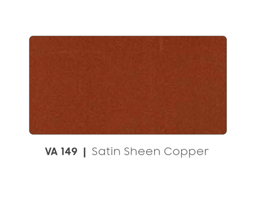 VA - 149 - SATIN SHEEN COPPER - METALLIC & SOLID COLOURS - 8FT X 4FT / 10FT X 4FT / 12FT X 4FT - 3MM- VIVA - ACP