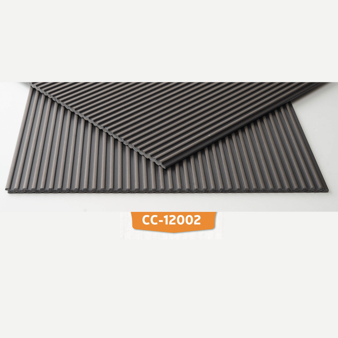 CC - 12002 / CISCON LOUVERS / FLUTED LOUVERS / 8 FT x 12.2 INCH x 12MM