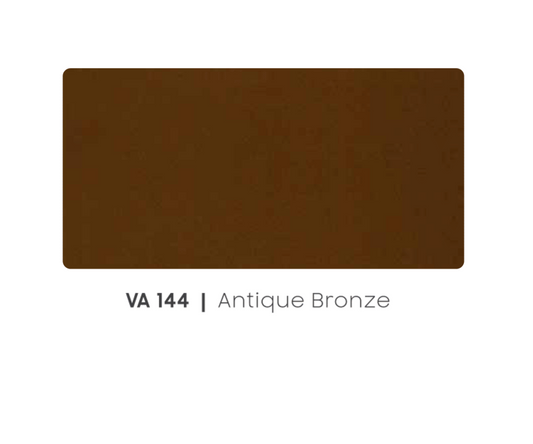 VA - 144 - ANTIQUE BRONZE - METALLIC & SOLID COLOURS - 8FT X 4FT / 10FT X 4FT / 12FT X 4FT - 3MM- VIVA - ACP