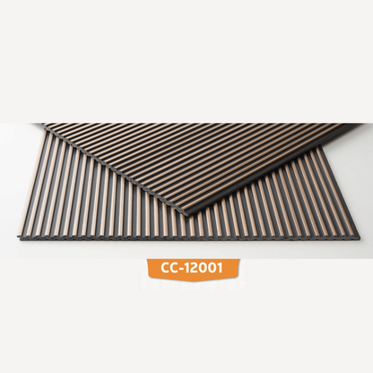 CC - 12001 / CISCON LOUVERS / FLUTED LOUVERS / 8 FT x 12.2 INCH x 12MM