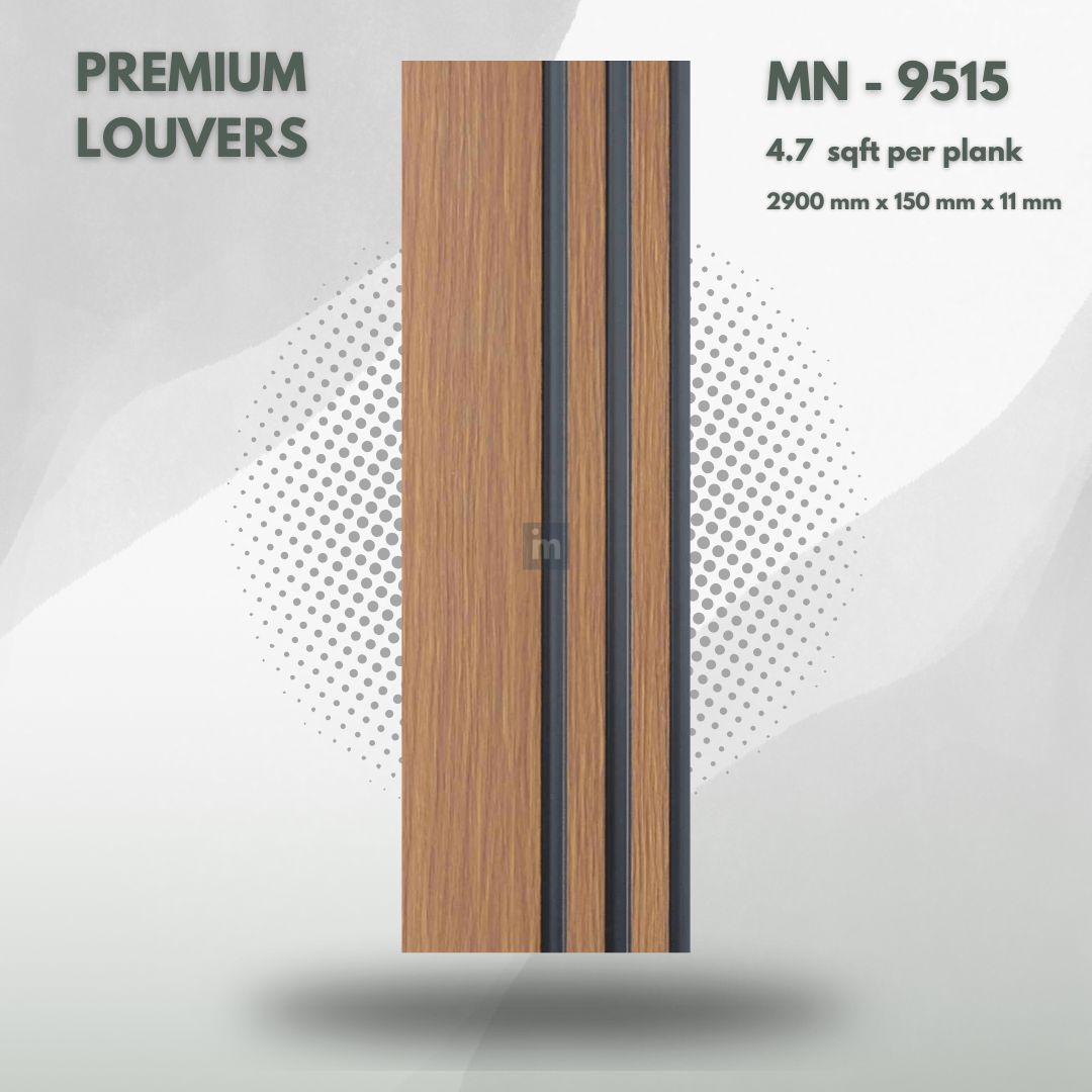 MN-9515 / PRIVE PREMIUM LOUVERS / LOUVERS / 9.5 FT x  6 INCH x 11MM