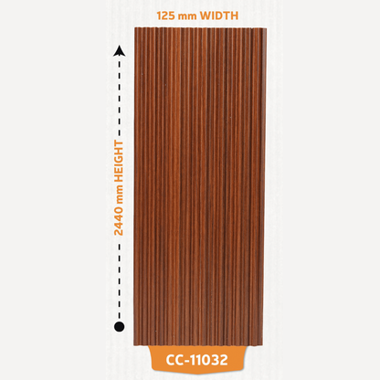 CC - 11032 / CISCON LOUVERS / FLUTED LOUVERS / 8 FT x 5 INCH x 12MM