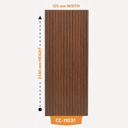 CC - 11031 / CISCON LOUVERS / FLUTED LOUVERS / 8 FT x 5 INCH x 12MM