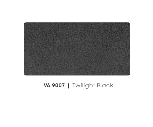 VA - 9007 -TWILIGHT BLACK - NATURAL STONE  - 8FT X 4FT / 10FT X 4FT / 12FT X 4FT - 3MM- VIVA - ACP