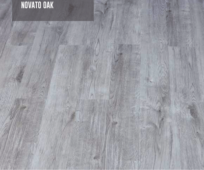 NOVATO OAK - 152.4MM X 914.4MM X 1.5MM  - WOOD VINYL  PLANKS - THE DIVINE COLLECTION - FLOORING