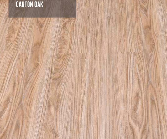 CANTON OAK - 152.4MM X 914.4MM X 1.5MM  - WOOD VINYL  PLANKS - THE DIVINE COLLECTION - FLOORING