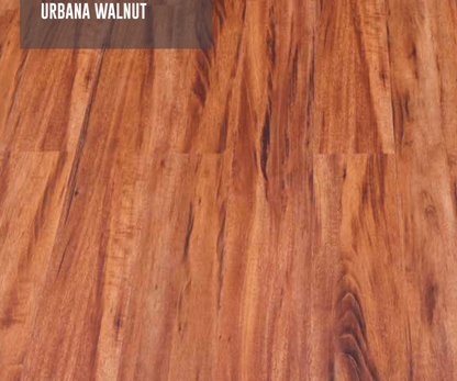 URBANA WALNUT - 152.4MM X 914.4MM X 1.5MM  - WOOD VINYL  PLANKS - THE DIVINE COLLECTION - FLOORING