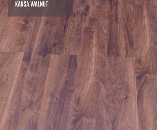 KANSA WALNUT - 152.4MM X 914.4MM X 1.5MM  - WOOD VINYL  PLANKS - THE DIVINE COLLECTION - FLOORING