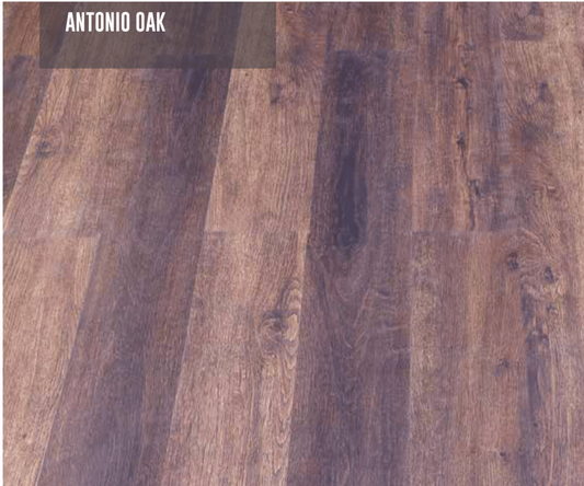 ANTONIO OAK - 152.4MM X 914.4MM X 1.5MM  - WOOD VINYL  PLANKS - THE DIVINE COLLECTION - FLOORING