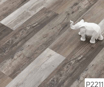 P 2211 - HANDSCRAPED TEXTURE  - SPC PLANK FLOORING - 1220MM X 180MM X 0.3/5 + 1MM  - STUPA - SPC COLLECTION - FLOORING