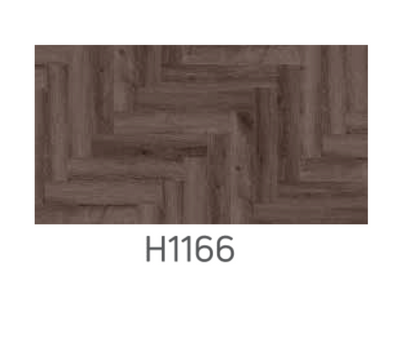 H 1166 - HERRINGBONE / DOUBLE HERRINGBONE / BASKET WEAVE / SHALLOW TEXTURE - SPC HERRINGBONE FLOORING - 625MM X 125MM X 0.3/5 + 1MM  - STUPA - SPC COLLECTION - FLOORING