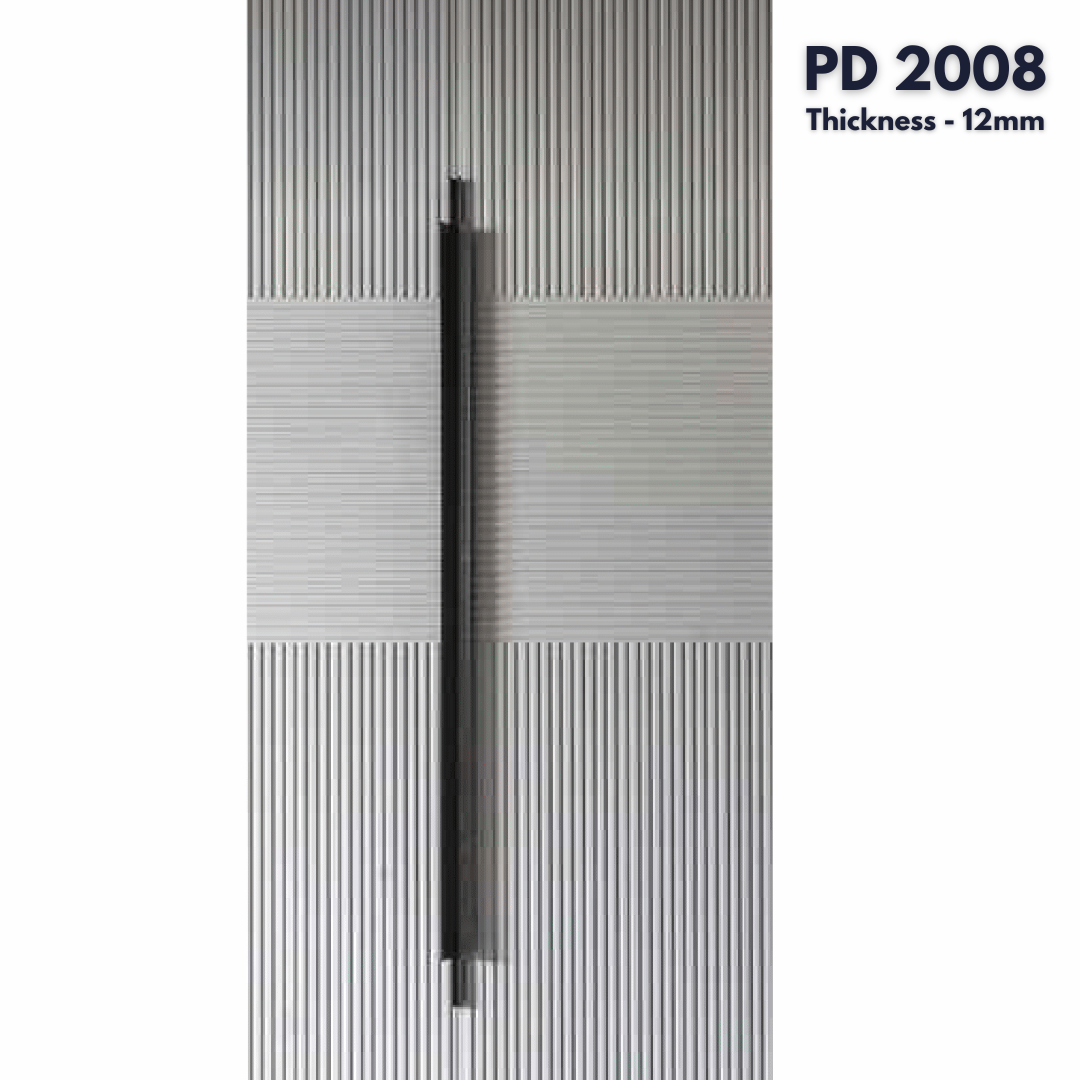 PD- 2008 - 12 MM HDHMR FLUTED PANEL - 3D PANEL (8 FT X 4FT ) - MDF FLUTED SERIES