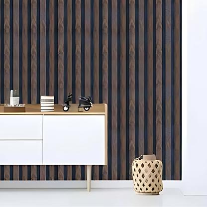 VN - 1107 / PVC LOUVERS / AVANA ULTRA - LITE PLANK / 8 FT x 5 INCH x 12MM