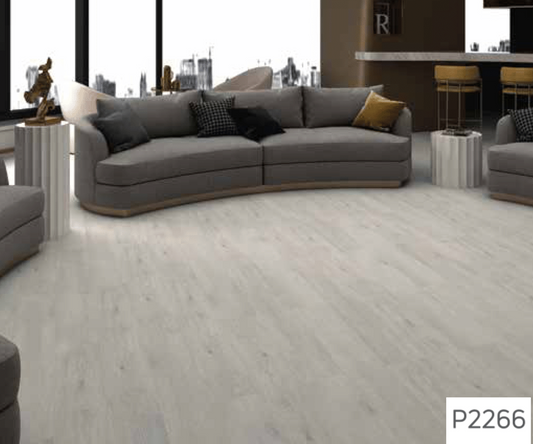 P 2266 - SHALLOW TEXTURE  - SPC PLANK FLOORING - 1220MM X 180MM X 0.3/5 + 1MM  - STUPA - SPC COLLECTION - FLOORING