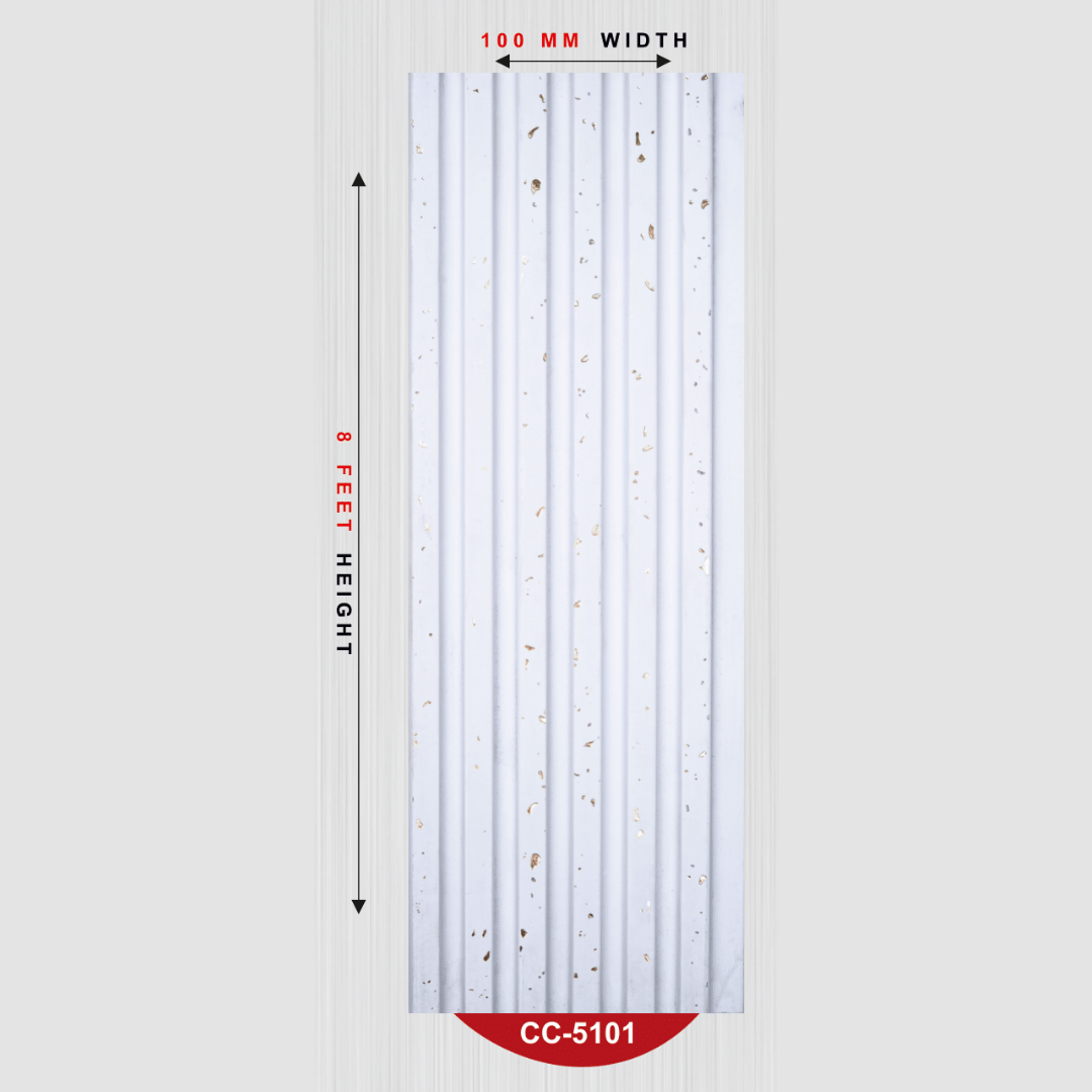 CC - 5101 / CISCON LOUVERS / PASTEL LOUVERS / 8 FT x 4 INCH x 12MM