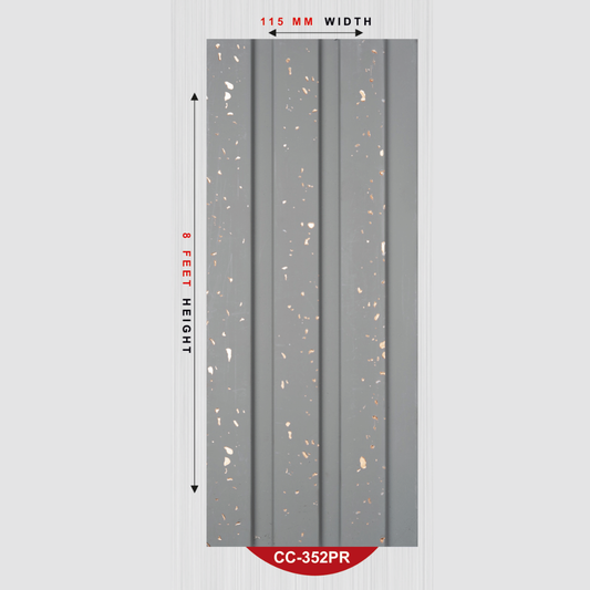 CC - 352PR / CISCON LOUVERS / PASTEL LOUVERS / 8 FT x 4.6 INCH x 12MM