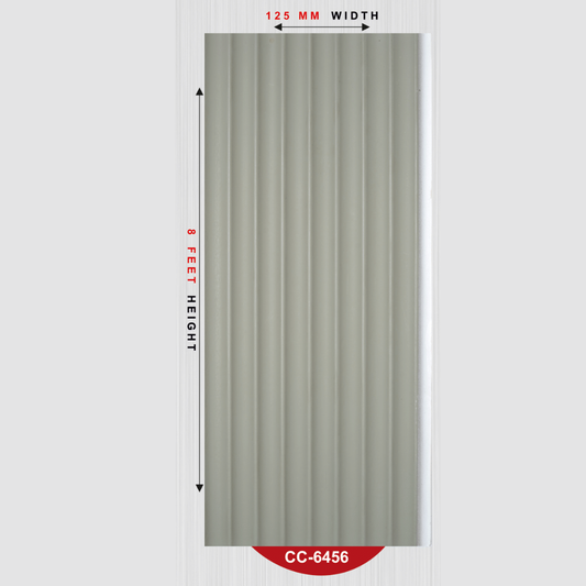 CC - 6456 / CISCON LOUVERS / PASTEL LOUVERS / 8 FT x 5 INCH x 12MM