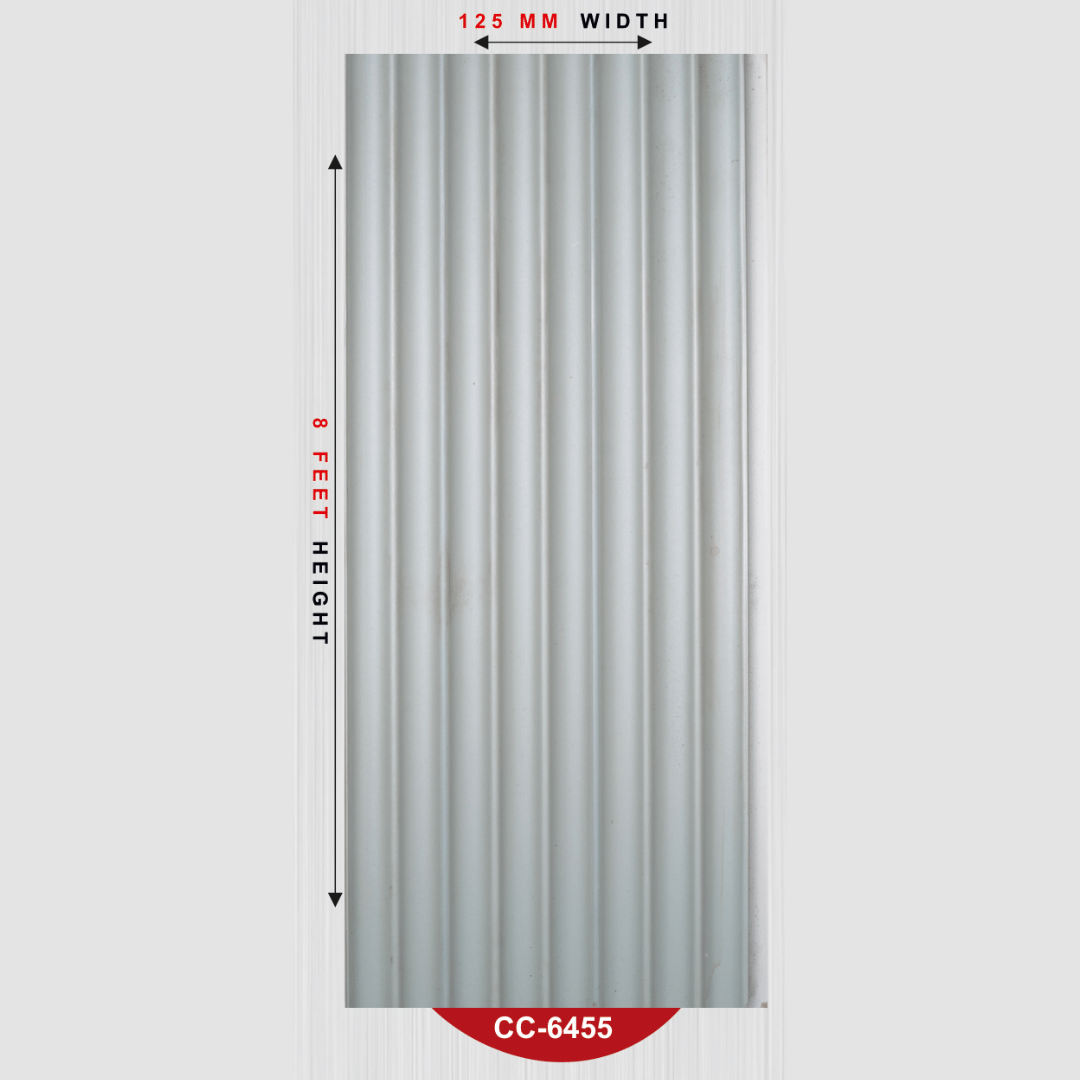 CC - 6455 / CISCON LOUVERS / PASTEL LOUVERS / 8 FT x 5 INCH x 12MM