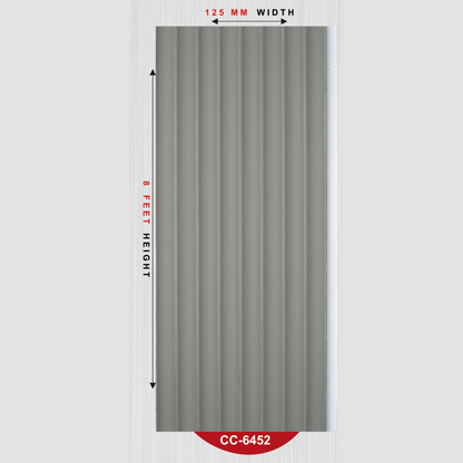 CC - 6452 / CISCON LOUVERS / PASTEL LOUVERS / 8 FT x 5 INCH x 12MM