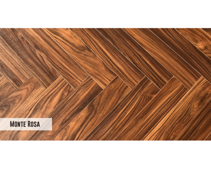 MOUNT ROSA - AC4 600MM X 90MM X 12 + 2MM - V GROOVE FLOORING - ELITE HERRINGBONE COLLECTION - FLOORING