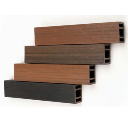 WPC Co-Ex Square Box | Colours: Teak, Redwood, Walnut, Black | Size: 2440 x 60 x 42mm