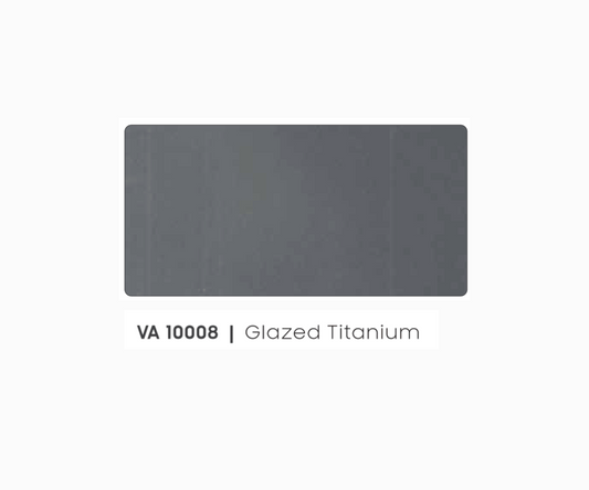 VA - 10008 - GLAZED TITANIUM - TARNISH METALLUM  - 8FT X 4FT / 10FT X 4FT / 12FT X 4FT - 3MM- VIVA - ACP