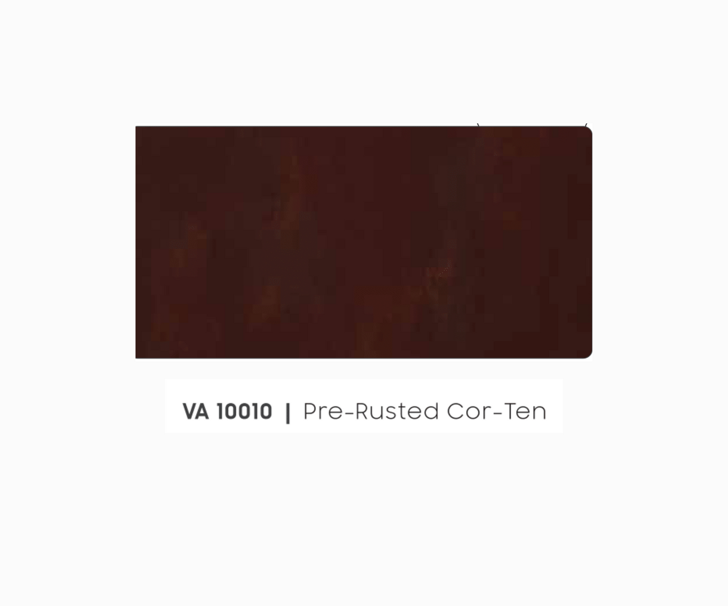 VA - 10010 - PRE RUSTED COR TAN - TARNISH METALLUM  - 8FT X 4FT / 10FT X 4FT / 12FT X 4FT - 3MM- VIVA - ACP