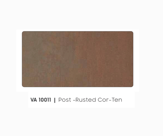 VA - 10011 - POST RUSTED COR TAN - TARNISH METALLUM  - 8FT X 4FT / 10FT X 4FT / 12FT X 4FT - 3MM- VIVA - ACP