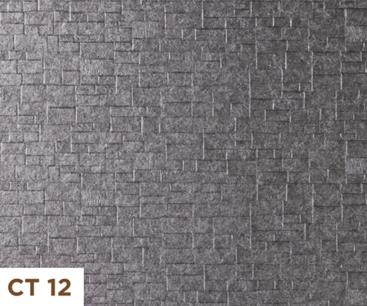 CT 12 - 8FT X 600MM X 4MM - CHARCO CHARM - DECORATIVE CHARCOAL PANELS