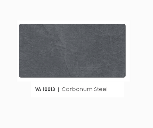 VA - 10013 -CARBONUM STEEL - TARNISH METALLUM  - 8FT X 4FT / 10FT X 4FT / 12FT X 4FT - 3MM- VIVA - ACP