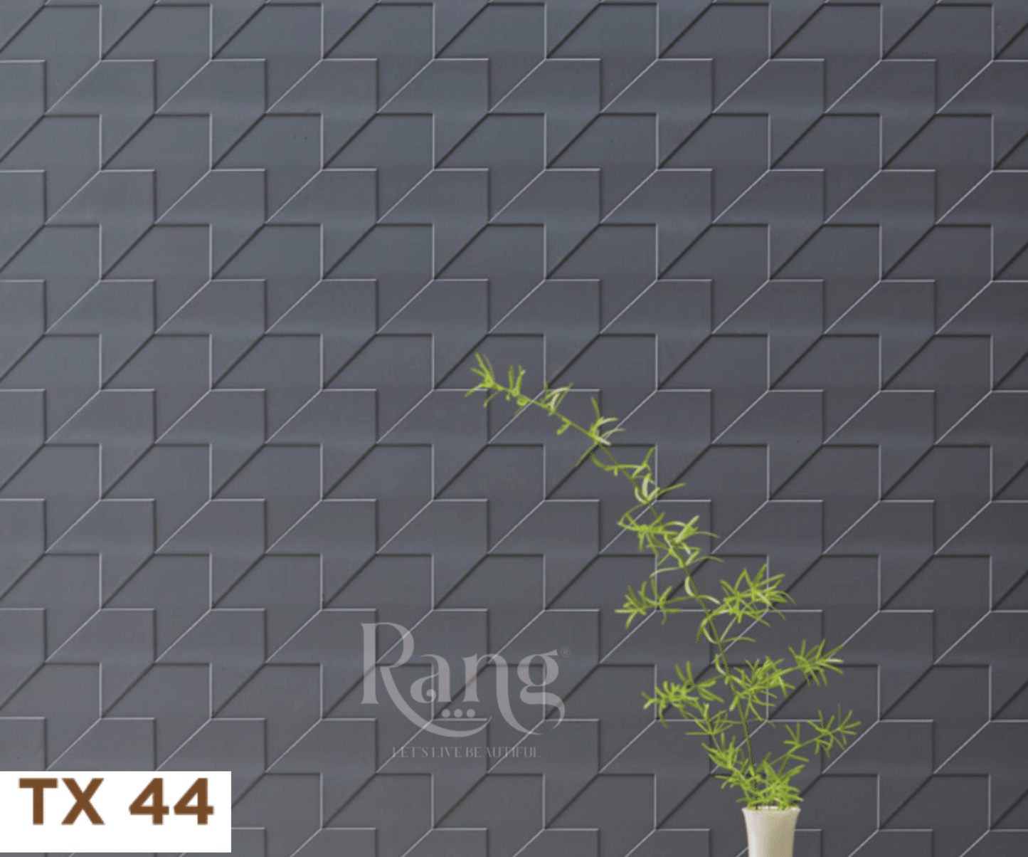 TX 44 - 8FT X 600MM X 4MM - CHARCO CHARM - DECORATIVE CHARCOAL PANELS