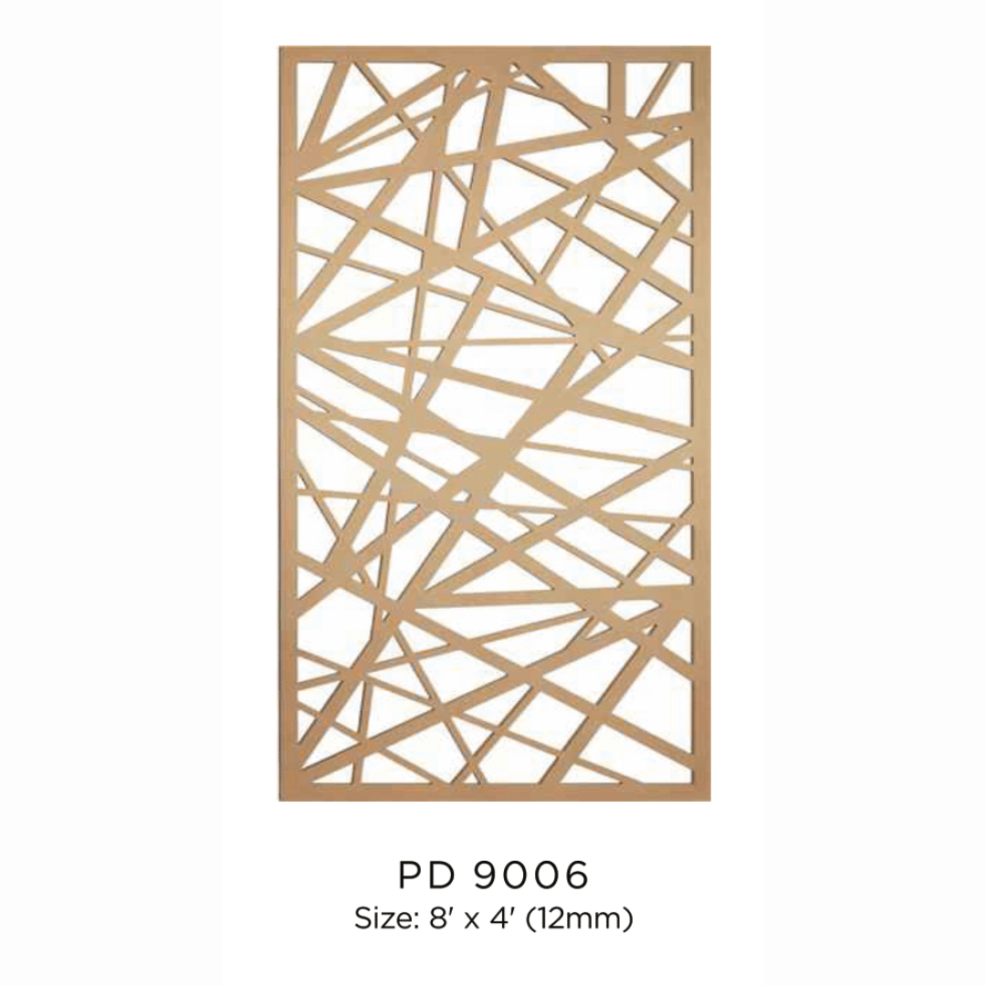 PD- 9006 - HDHMR MDF PANEL -  ( 12MM - 8 FT X 4FT ) - MDF GRILL BOARD