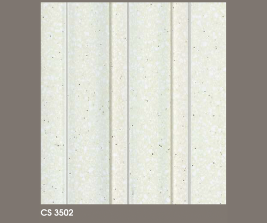 CS - 3502 - 120MM X 12MM X 2900MM (9.5FT) - THE CORIAN SURFACE PREMIUM LOUVERS