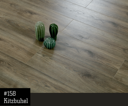 158 - KITZBUHEL - AC5 1215MM X 240MM X 12MM -  RUSTIC ROYAL OAK COLLECTION - LAMINATE FLOORING